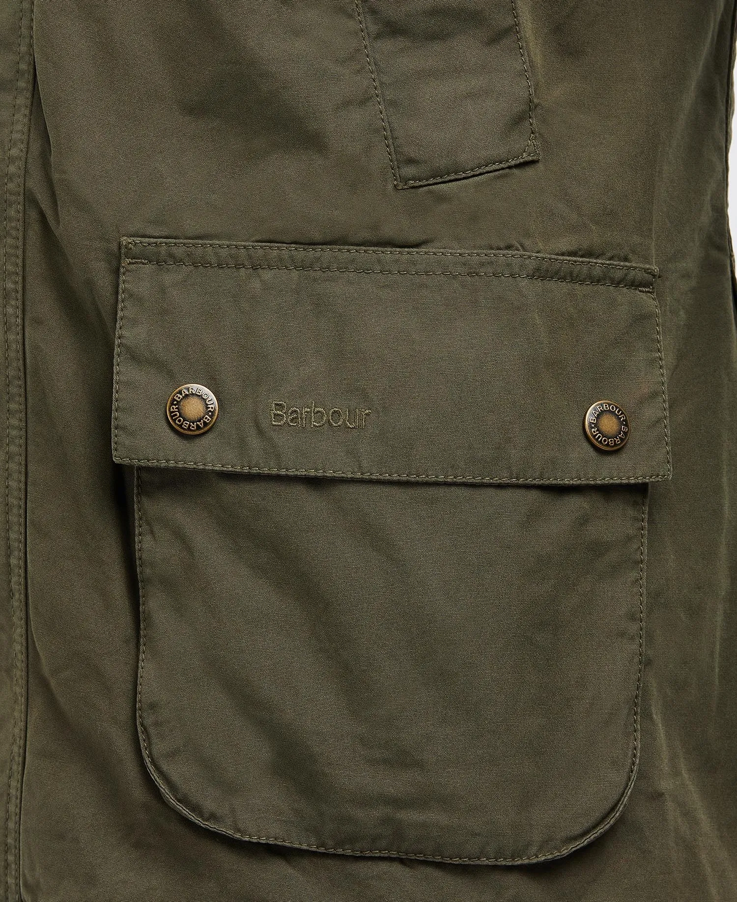 Barbour Giacca uomo leggera Ashby Casual verde