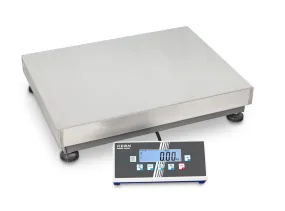 Bilancia a piattaforma A piattaforma Kern, 150kg max, risoluzione 50 g, Cert. ISO