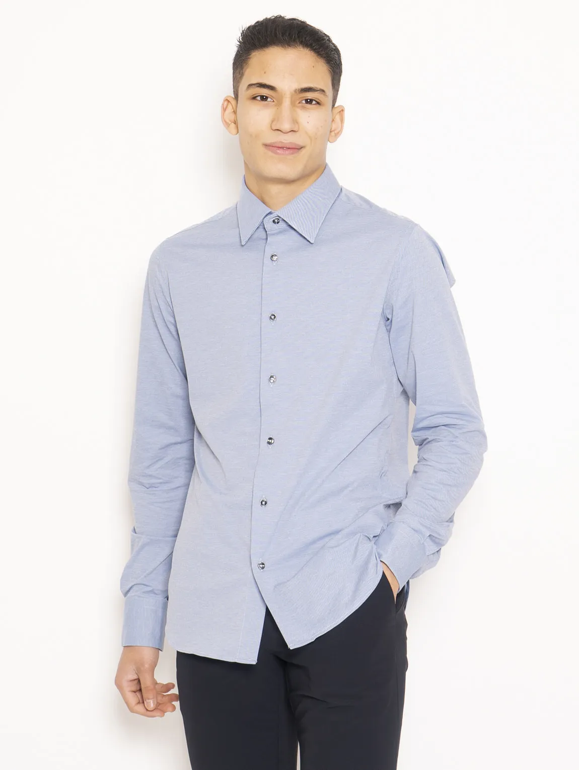 Camicia Traspirante 20178 Shirt Chambray Blu