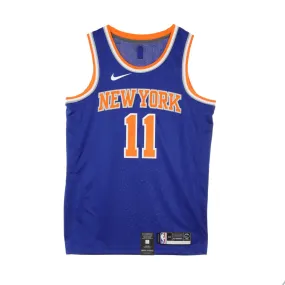 Canotta Basket Uomo Nba Swingman Jersey Icon Edition No 11 Frank Ntilikina Neykni Road Rush Blue