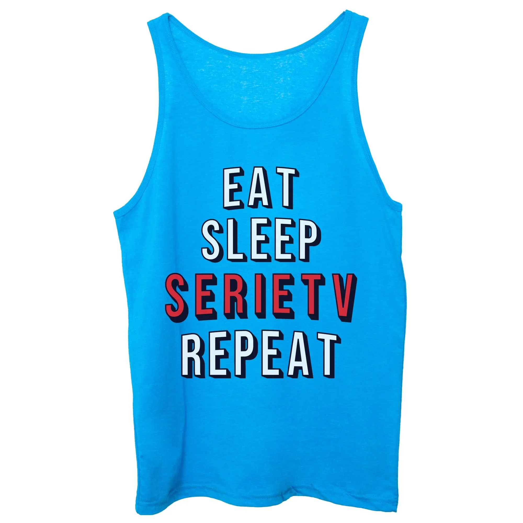 Canotta Eat Sleep Repeat Serie Tv Telefilm Hobby - FILM