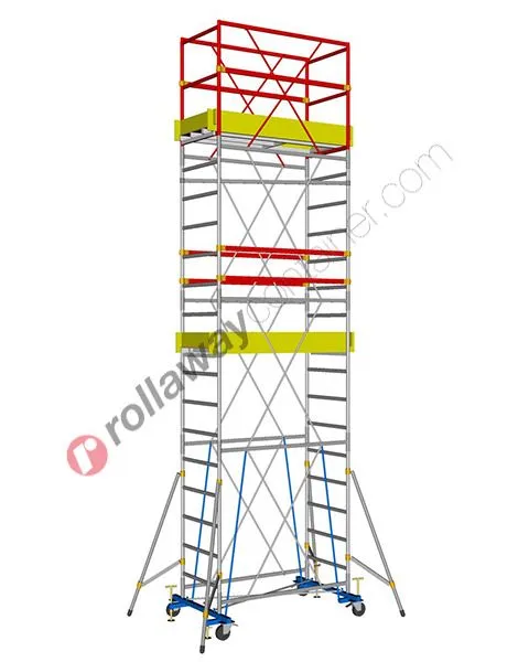 Configura il tuo trabattello in acciaio professionale Euromedium