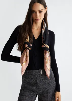 Foulard con stampa