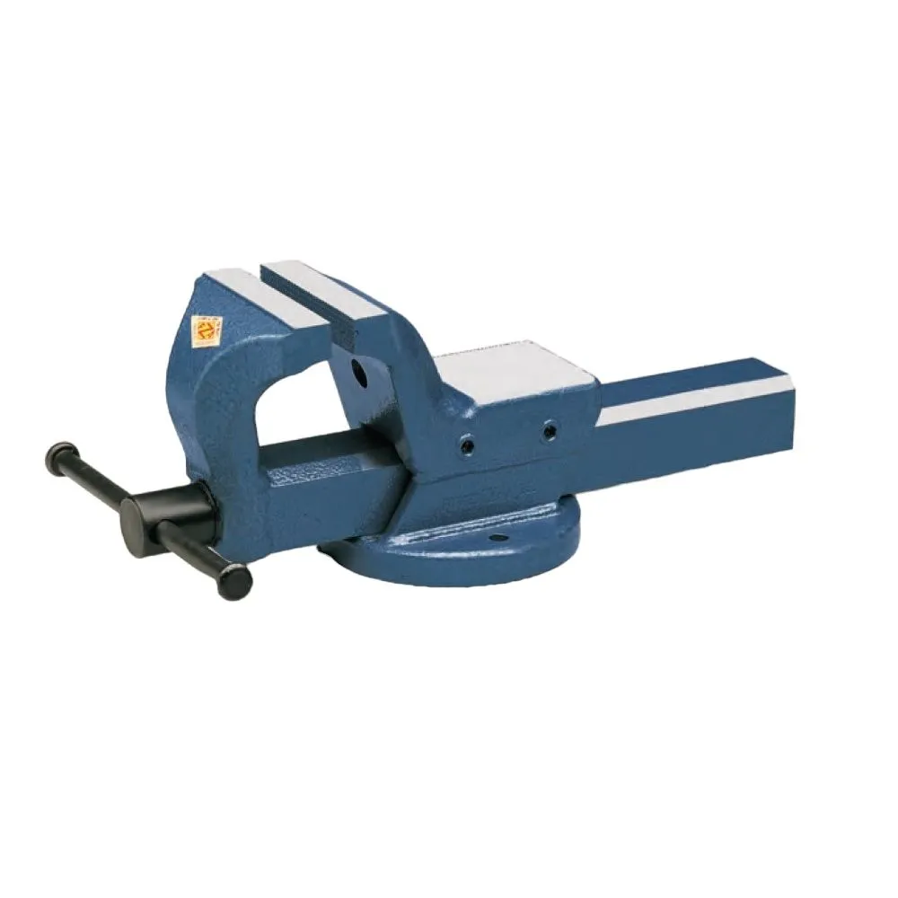 FZA MA/7 D/38 Morsa da banco in acciaio forgiato con ganasce fisse larghe 135mm e apertura 185mm