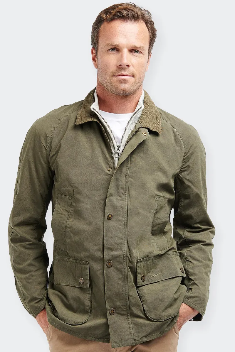 GIACCA ASHBY CASUAL VERDE OLIVA