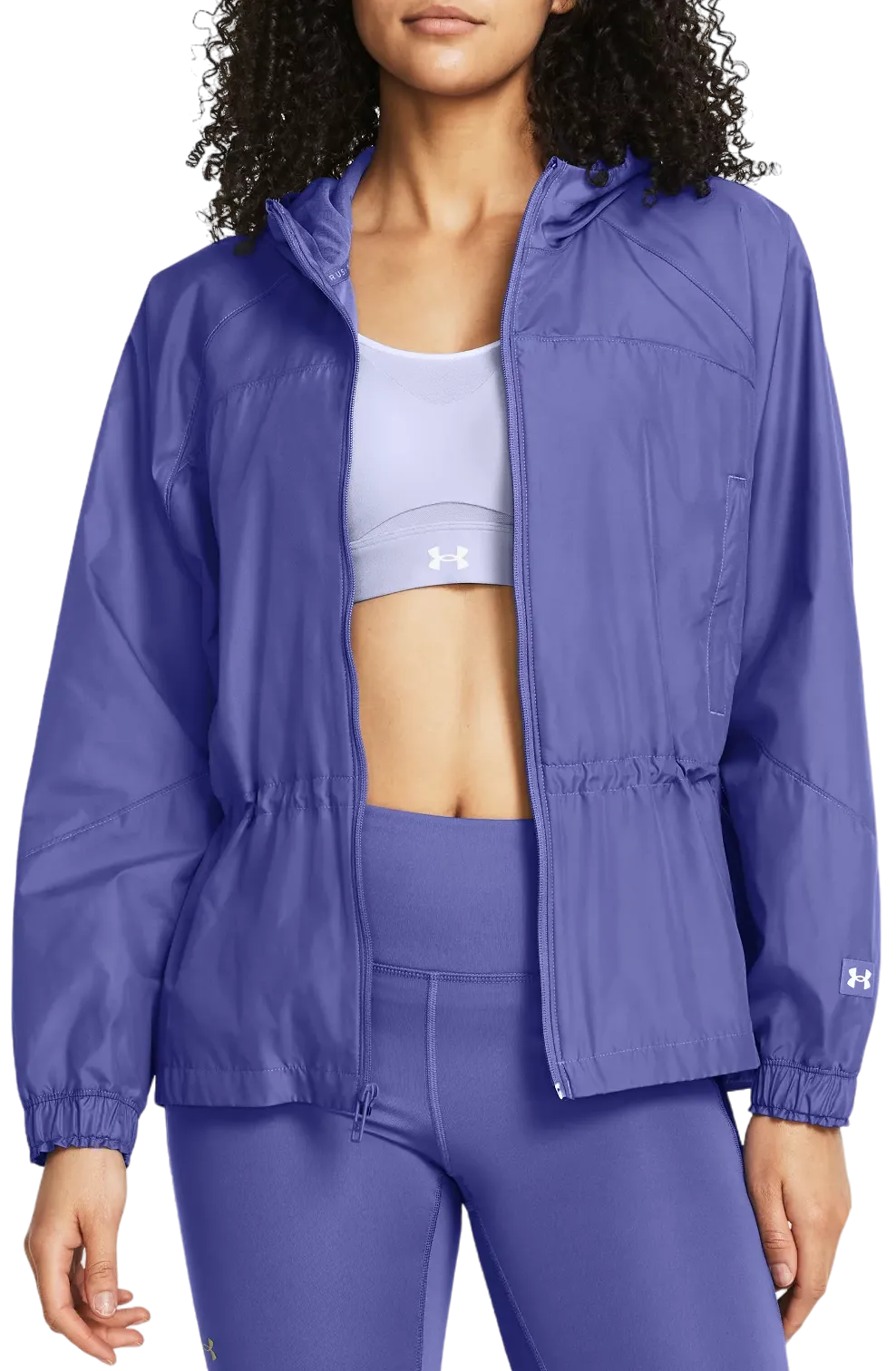 Giacche con cappuccio Under Armour Vanish Elite Woven Full-Zip Oversized Jacket