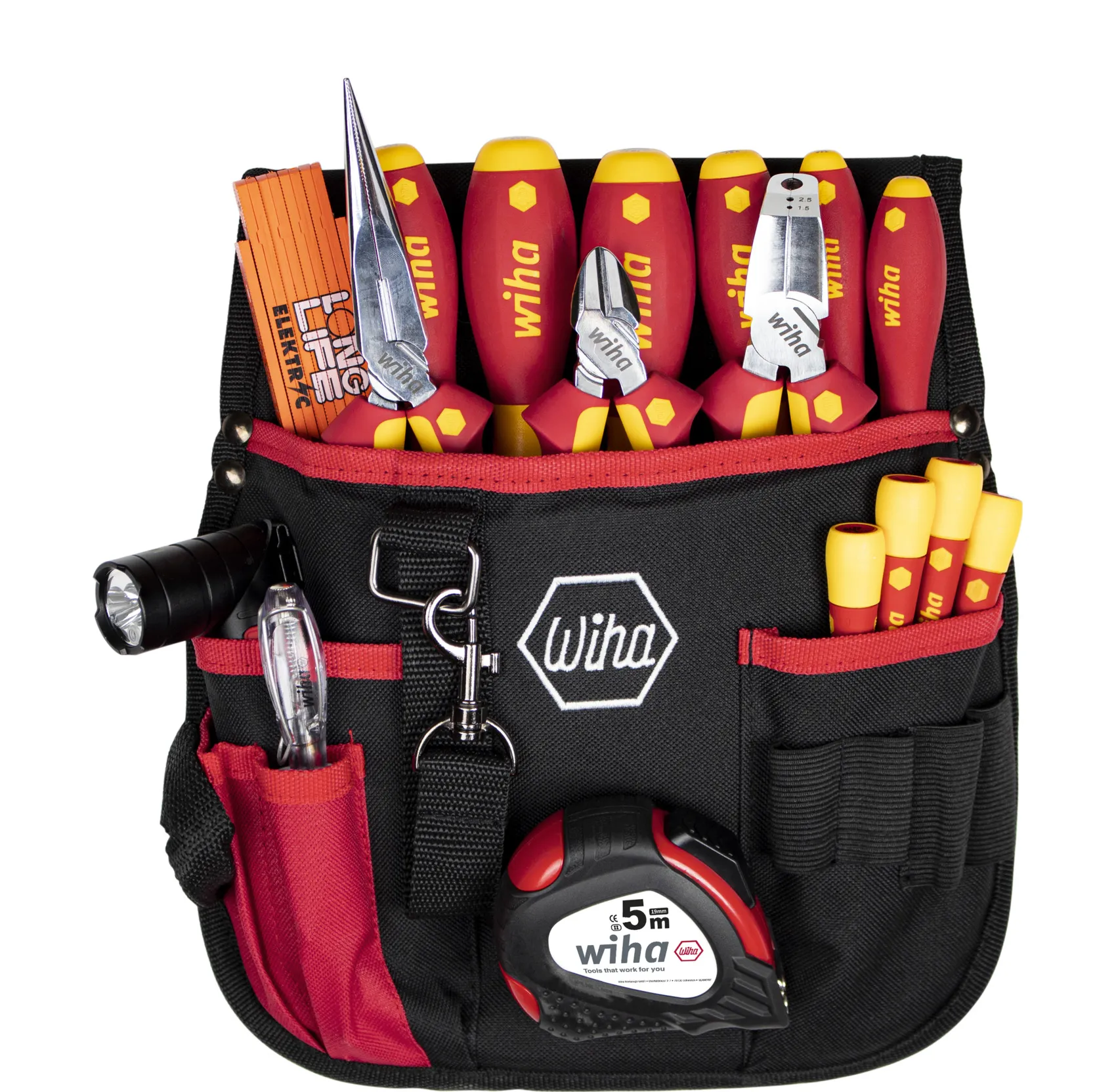 Kit di utensili per Set di utensili Wiha, 18 pezzi, isolati VDE/1000V