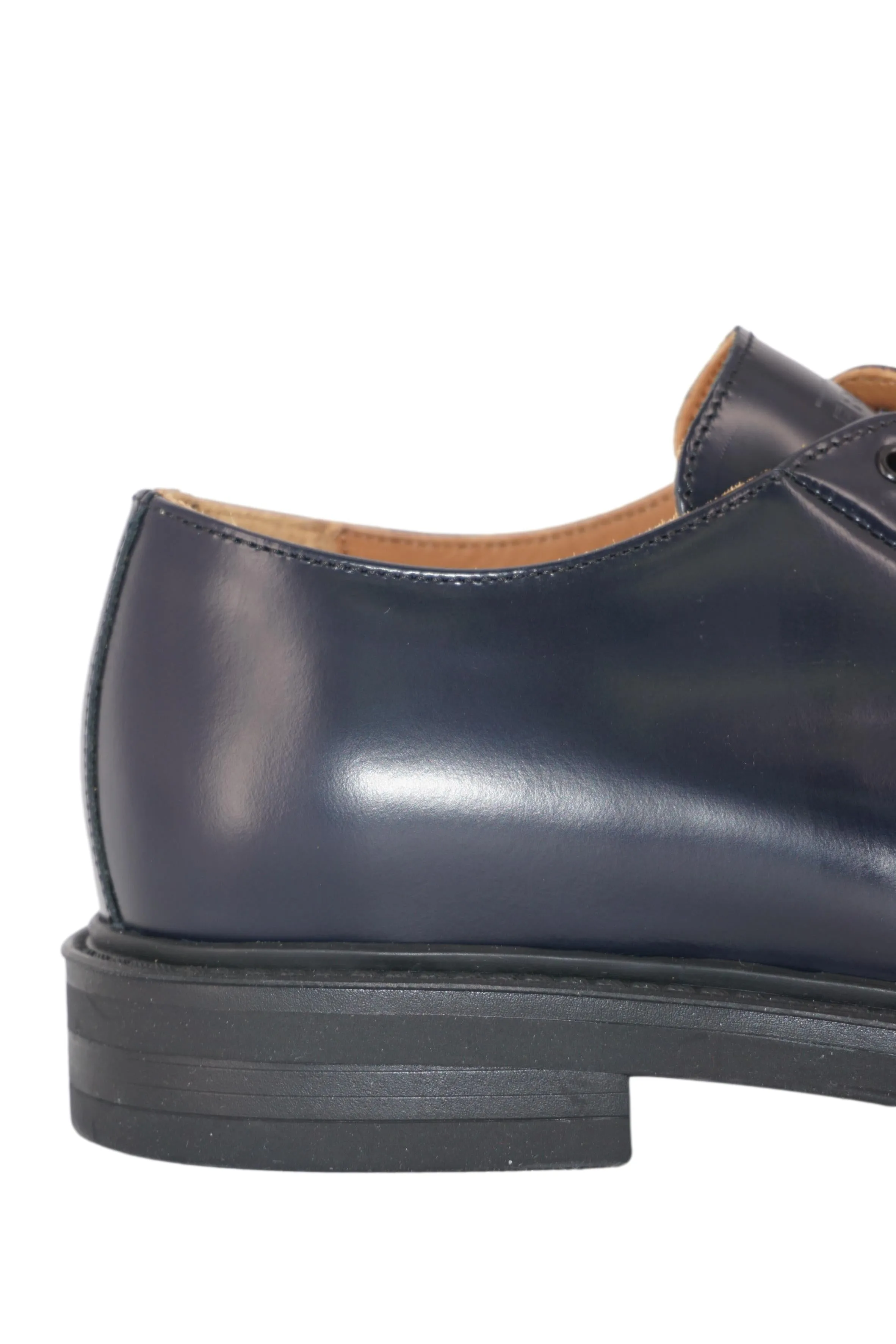 Leather Derby / Blue