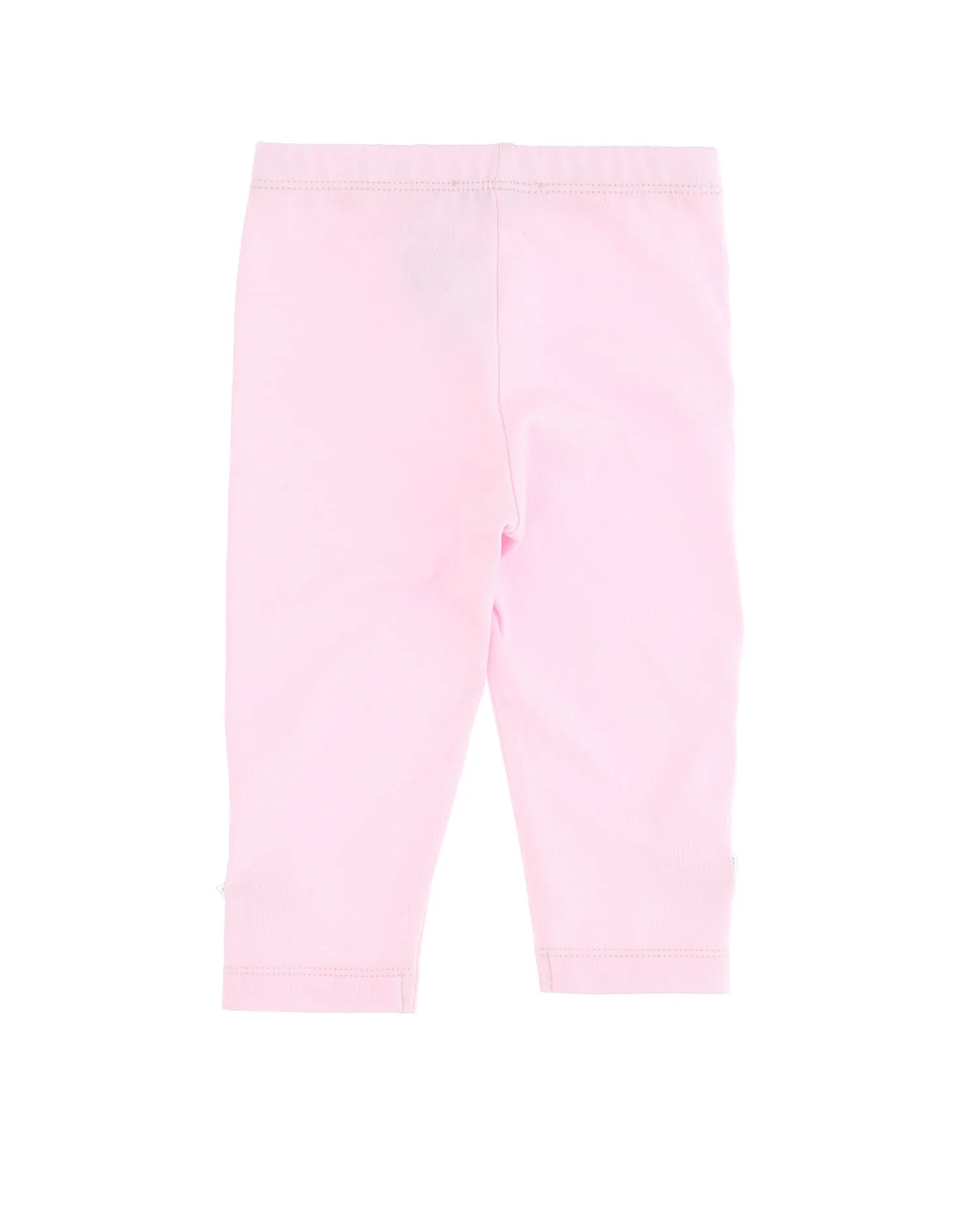 Leggins rosa con loghi eyestar applicati sul fondo 12-24 mesi