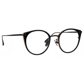 Linda Farrow - Occhiali da Vista Neusa Oval in Nichel - LFL1420C2OPT - Linda Farrow Eyewear