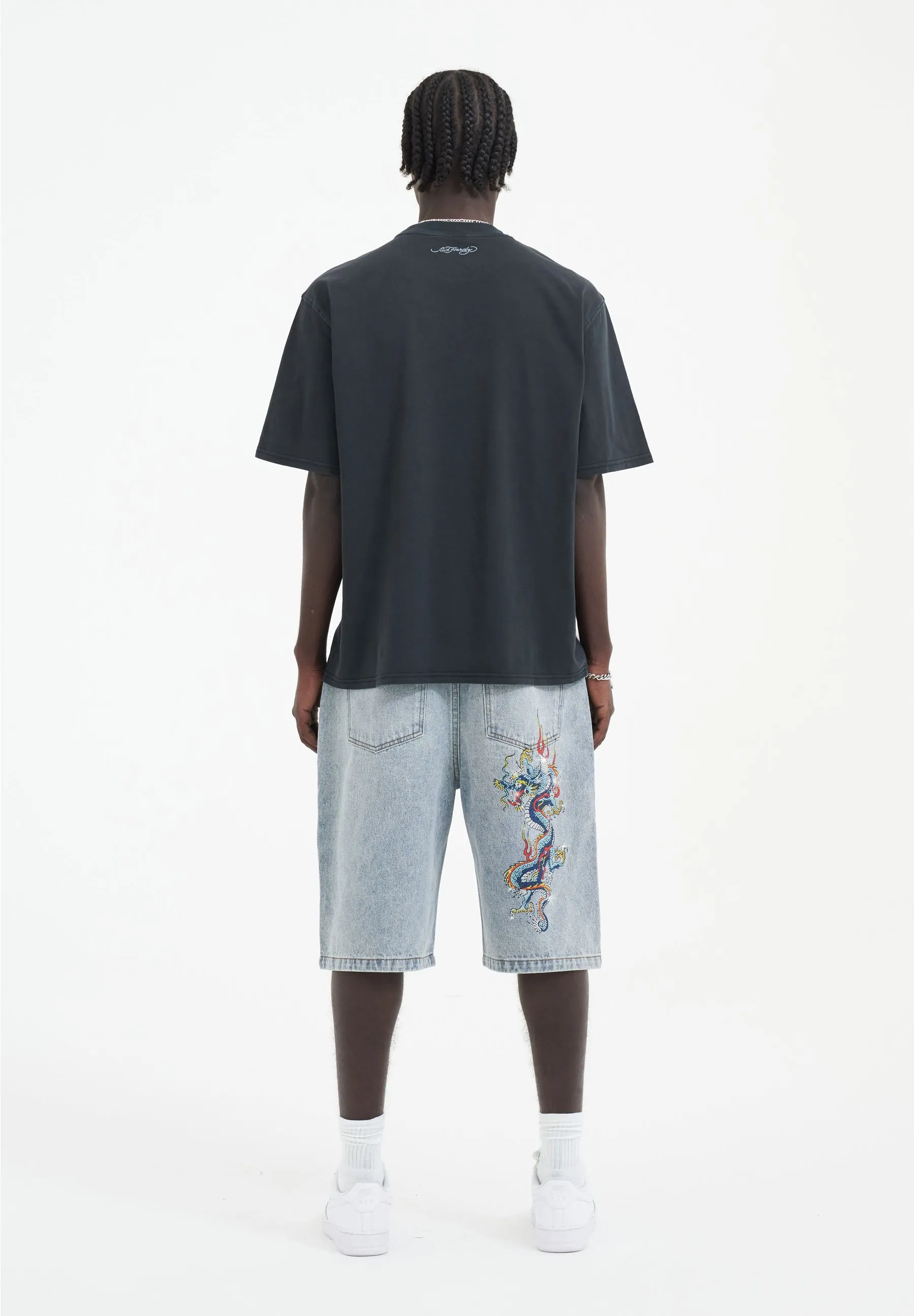 LOVE KILLS SLOWLY DIAMANTE  - T-shirt con stampa