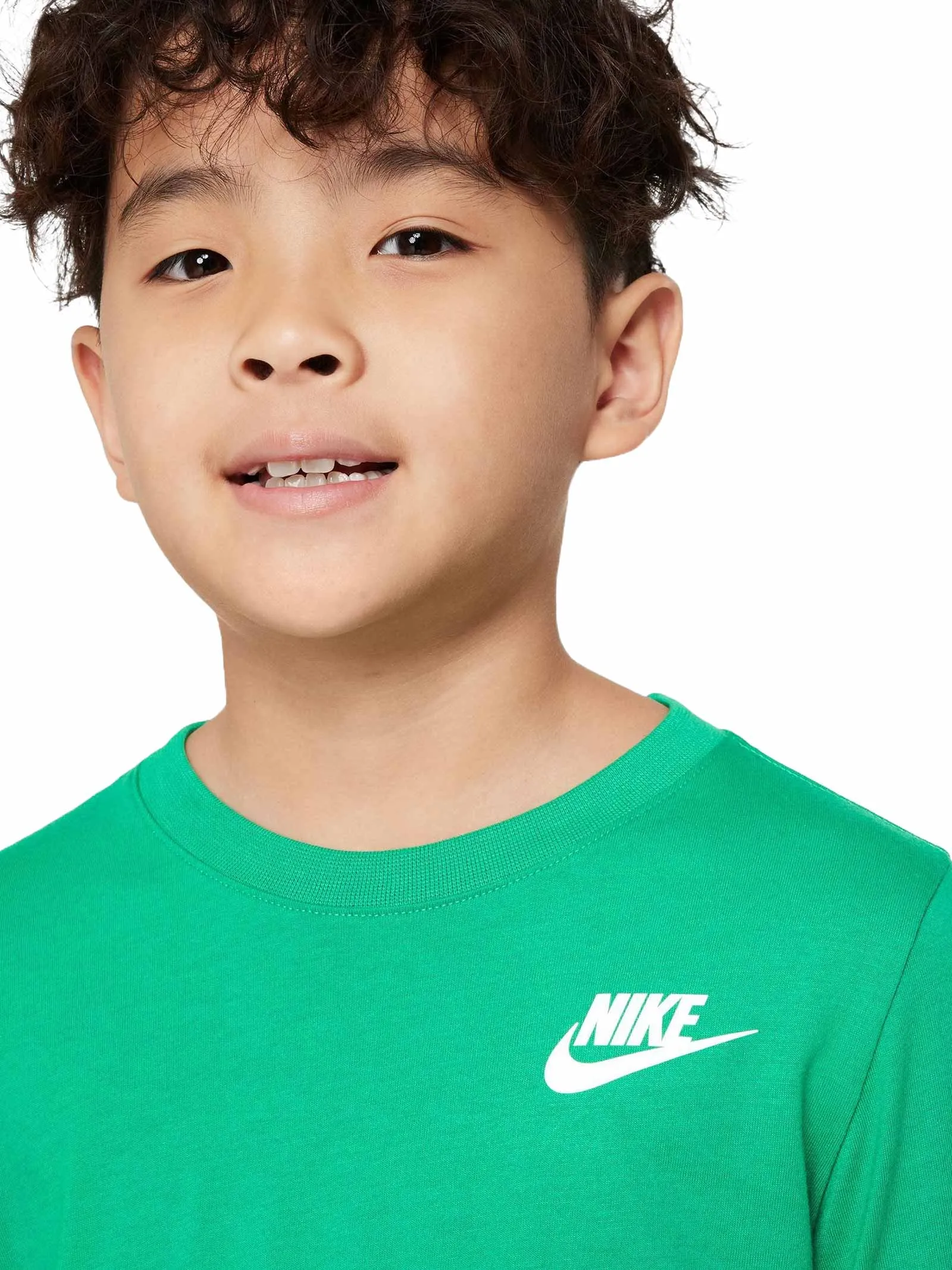 Nike Retro Sticker T-shirt Maniche Lunghe Bambino