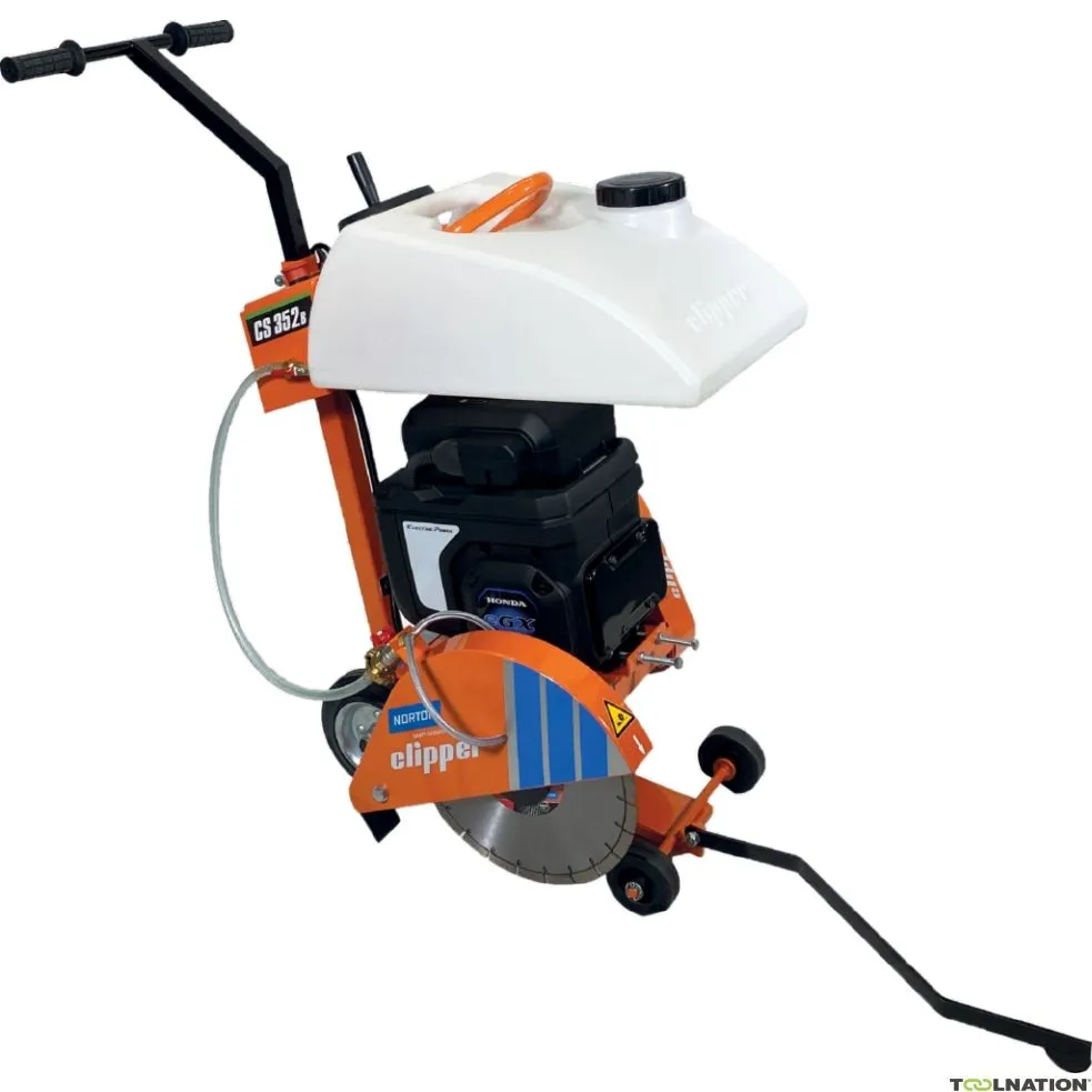 Norton Clipper 70184632007 CS352 Sega per pavimenti 350 mm Honda GX200 6,5 CV