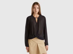 Nuovi arrivi Blusa in pura viscosa