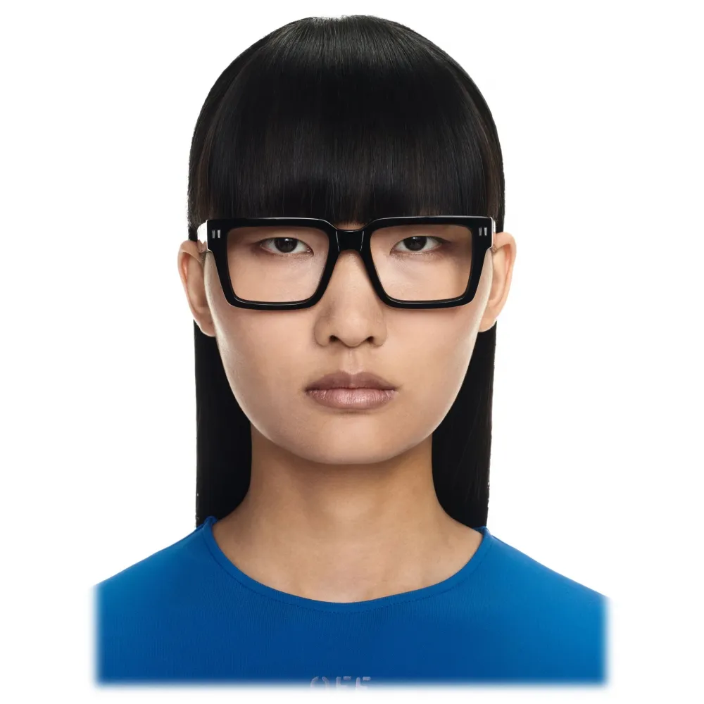 Off-White - Occhiali da Vista Style 54 - Nero - Luxury - Off-White Eyewear