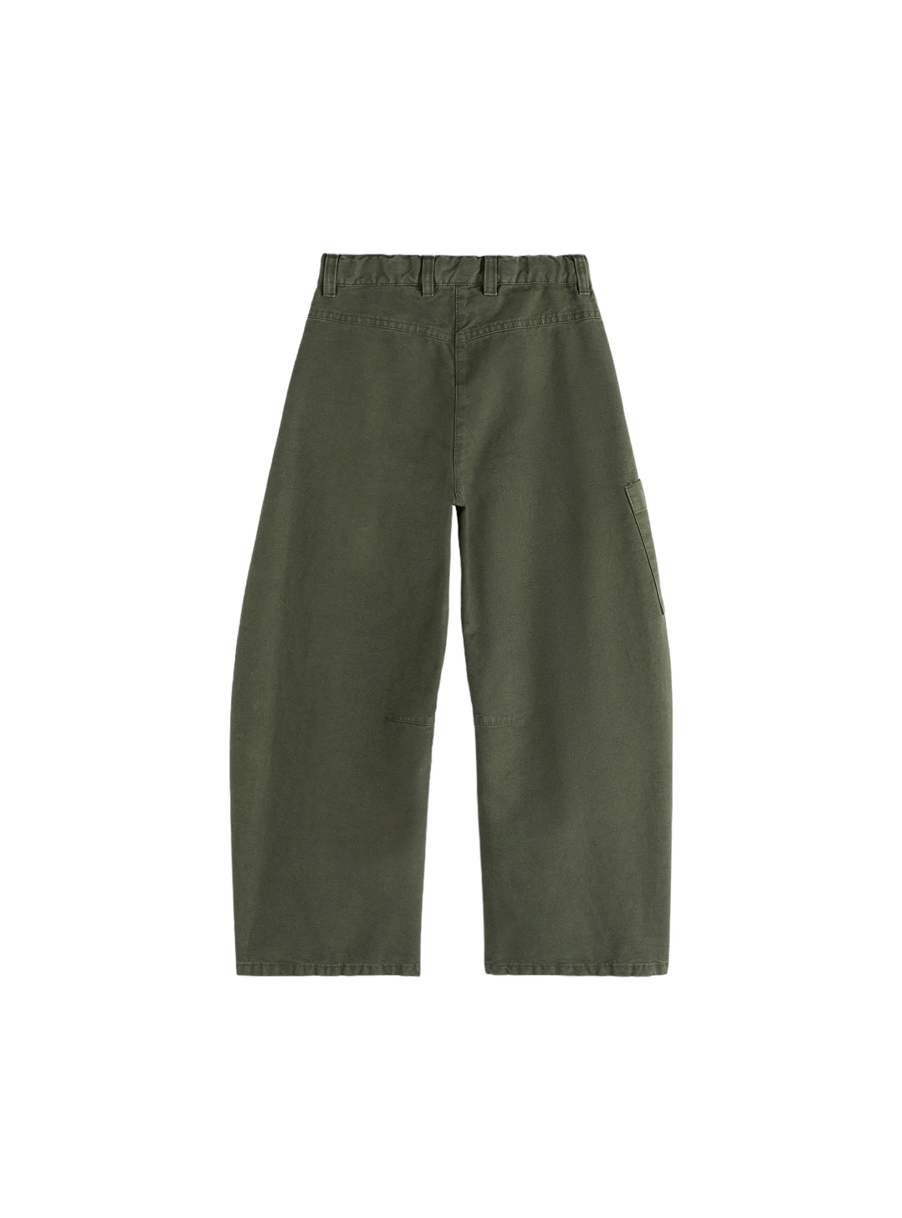 Pantalone cargo verde militare per bambini