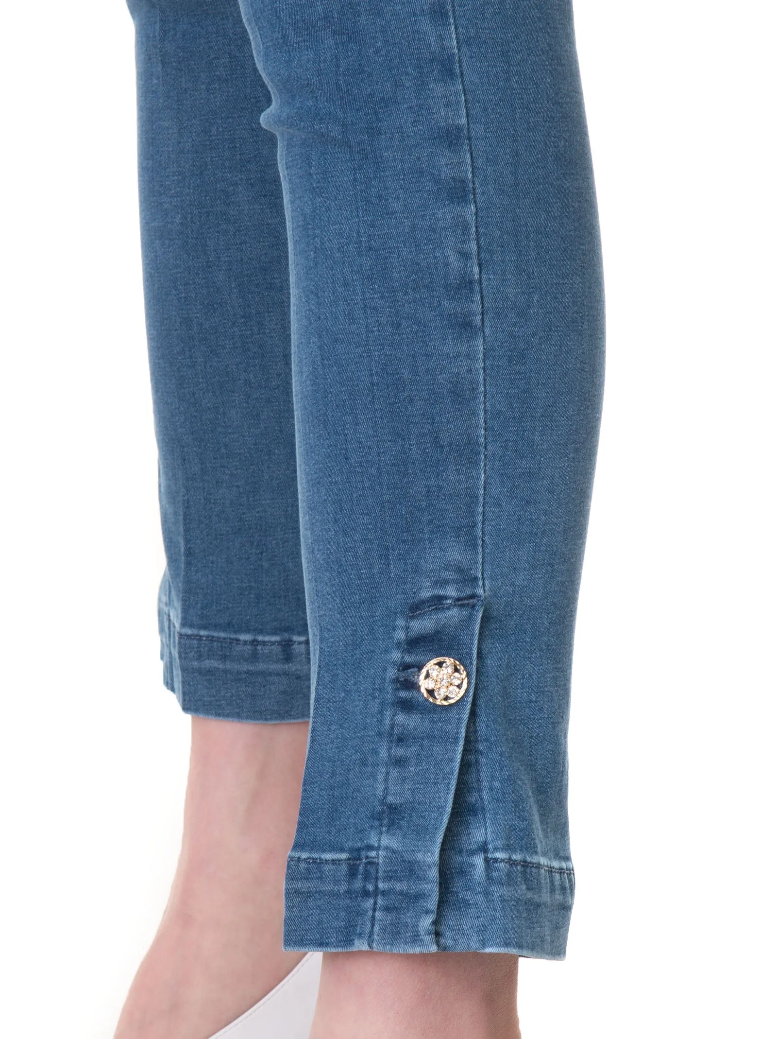 Pantalone modello chino Denim medio Liu Jo Donna