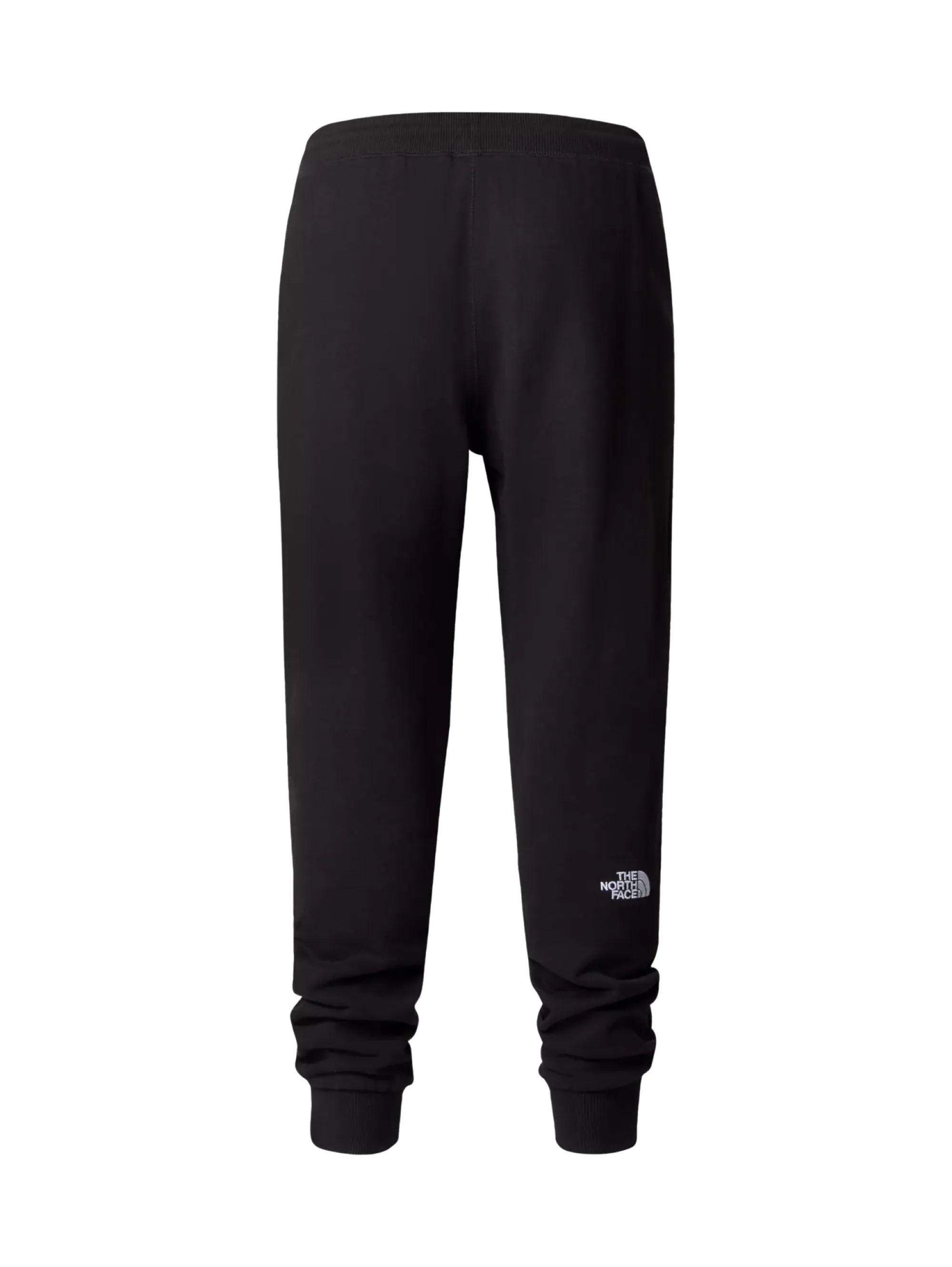 Pantaloni Jogger in Felpa con Elastico Nero
