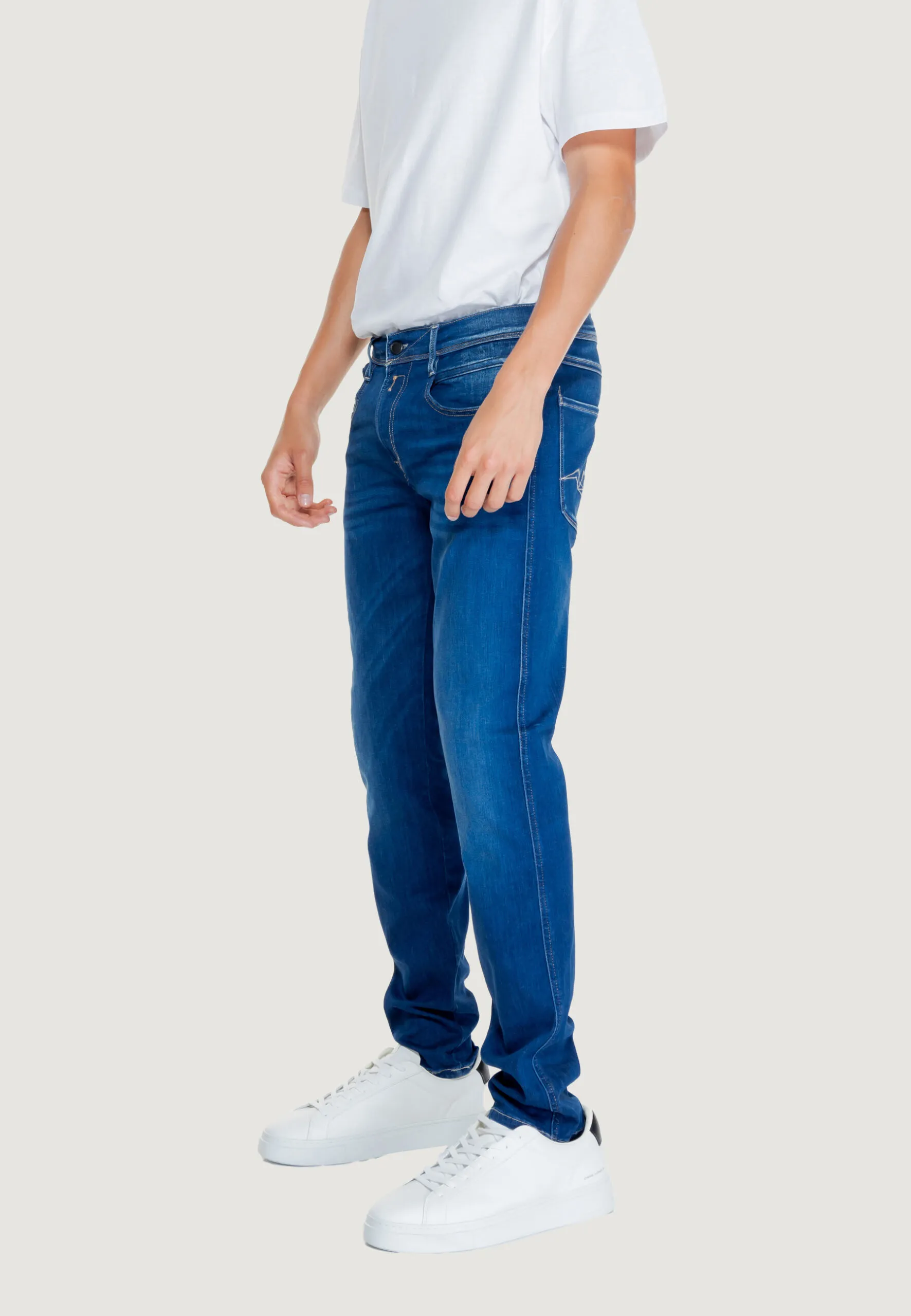 Pantaloni Replay 11.5 OZ HYPERFLEX Denim scuro