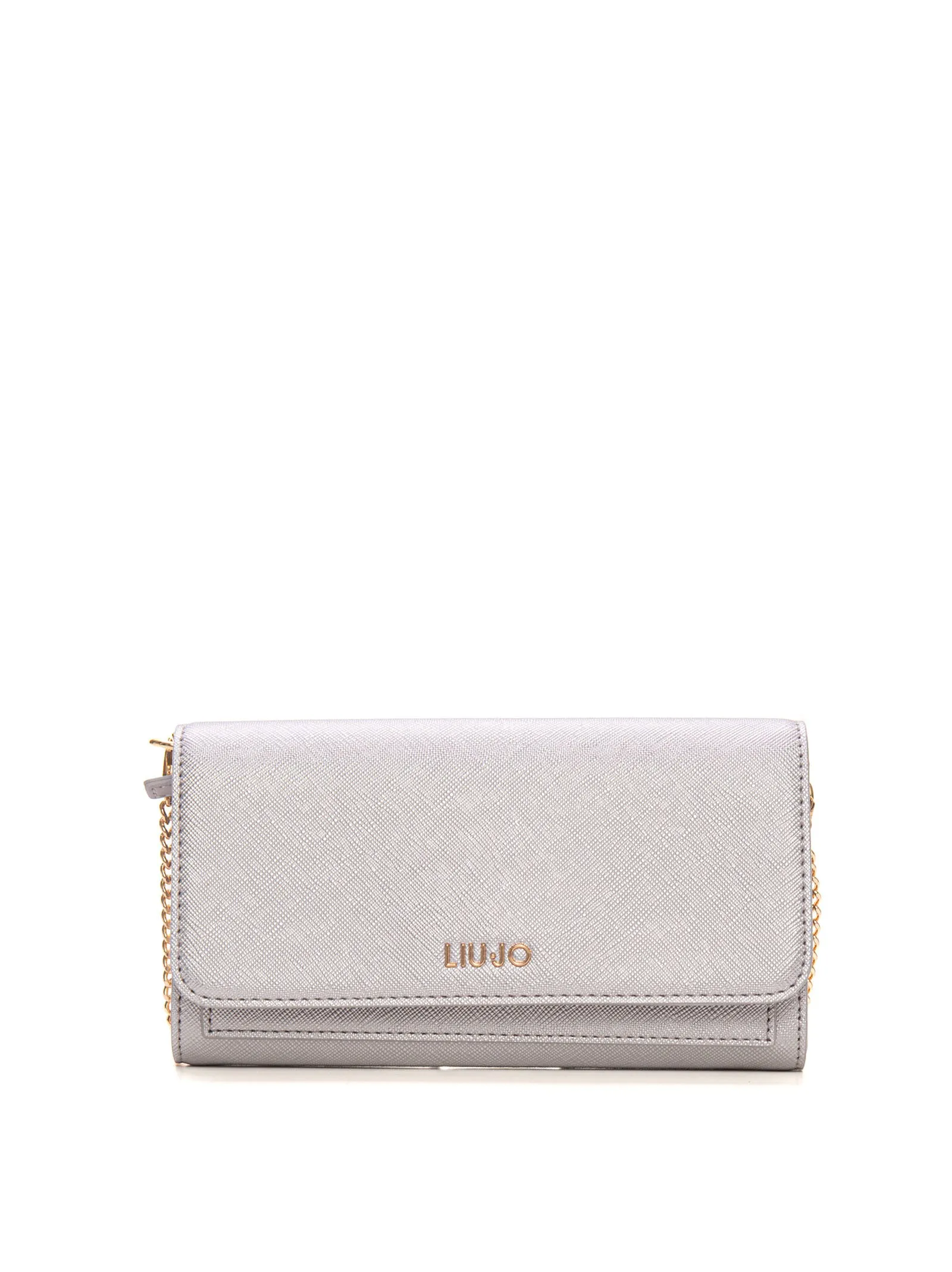 Pochette Bifold w/chain  Argento Liu Jo Donna
