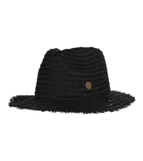 RIP CURL Cappello da donna Hanalei Bay cappello per il tempo libero alla moda in stile Panama GHAZX3 nero
