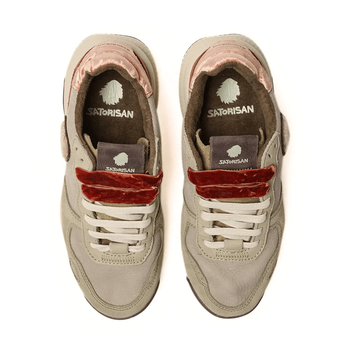 SATORISAN SNEAKERS CHACRONA TAUPE  
