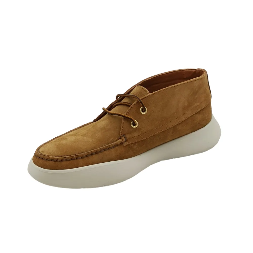 Scarpa uomo stringata Frau 13D4 castoro sigaro