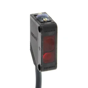 Sensore fotoelettrico Omron, a diffusione, rilevamento 80 mm, uscita NPN