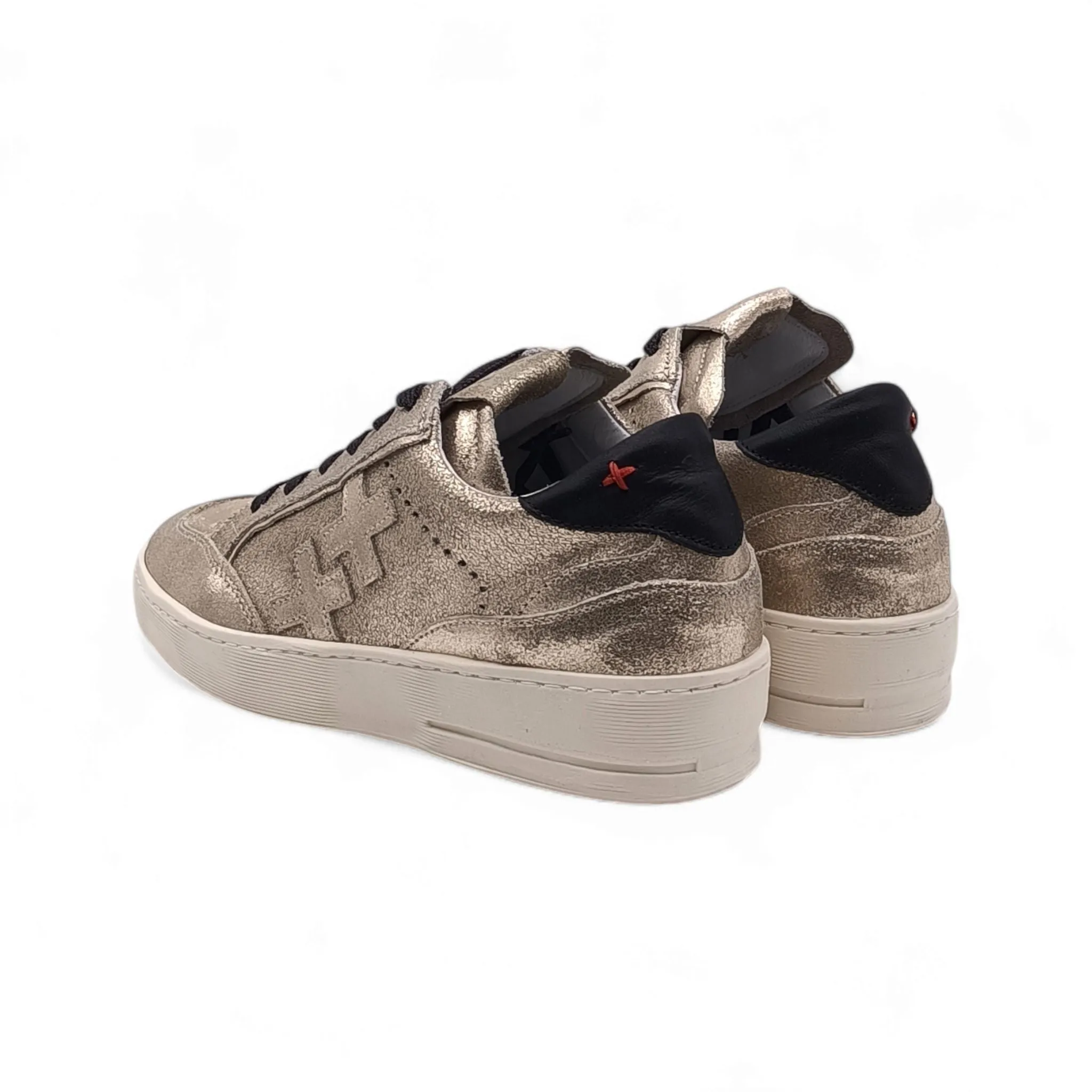 Sneaker Donna GIO+ VITTO 36 combi gold