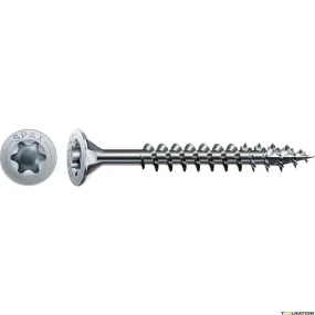 SPAX 1191010600703 Vite universale 6 x 70 mm, testa svasata, T-STAR PLUS T30, filettatura intera, WIROX - 100ST