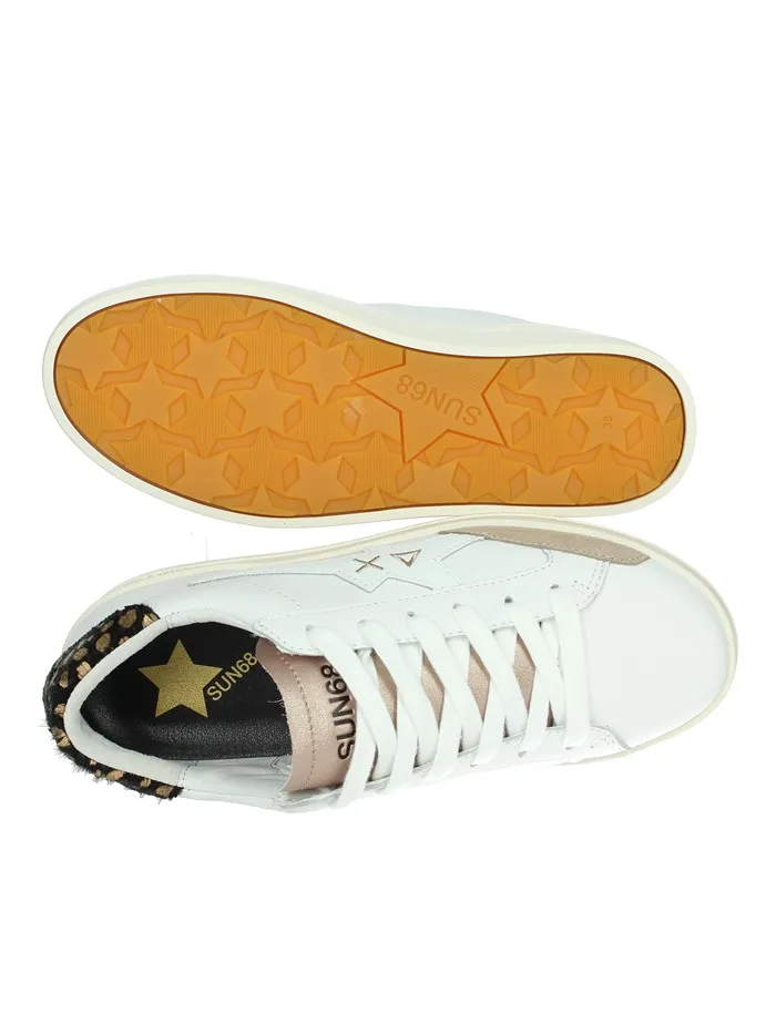 Sun68  SNEAKERS BASSA Z44223 BIANCO/ORO