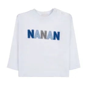 T-shirt c/scritta Nanán