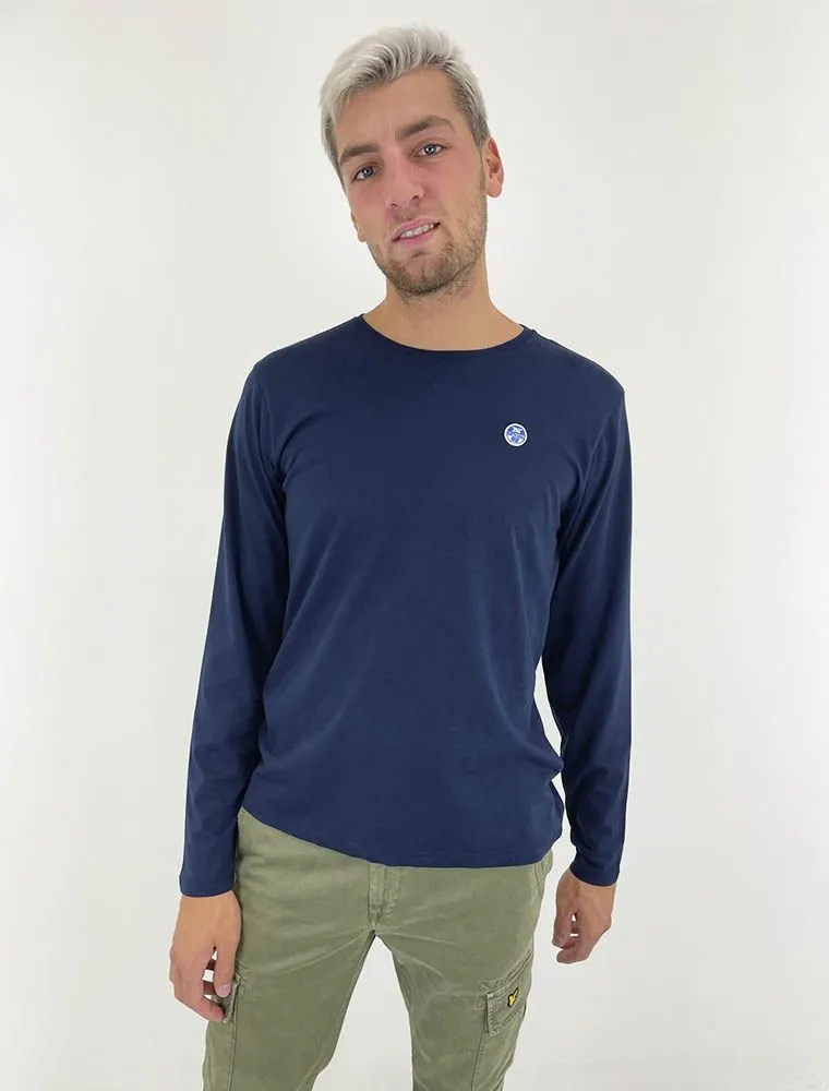 T-shirt Manica Lunga North Sails - Navy