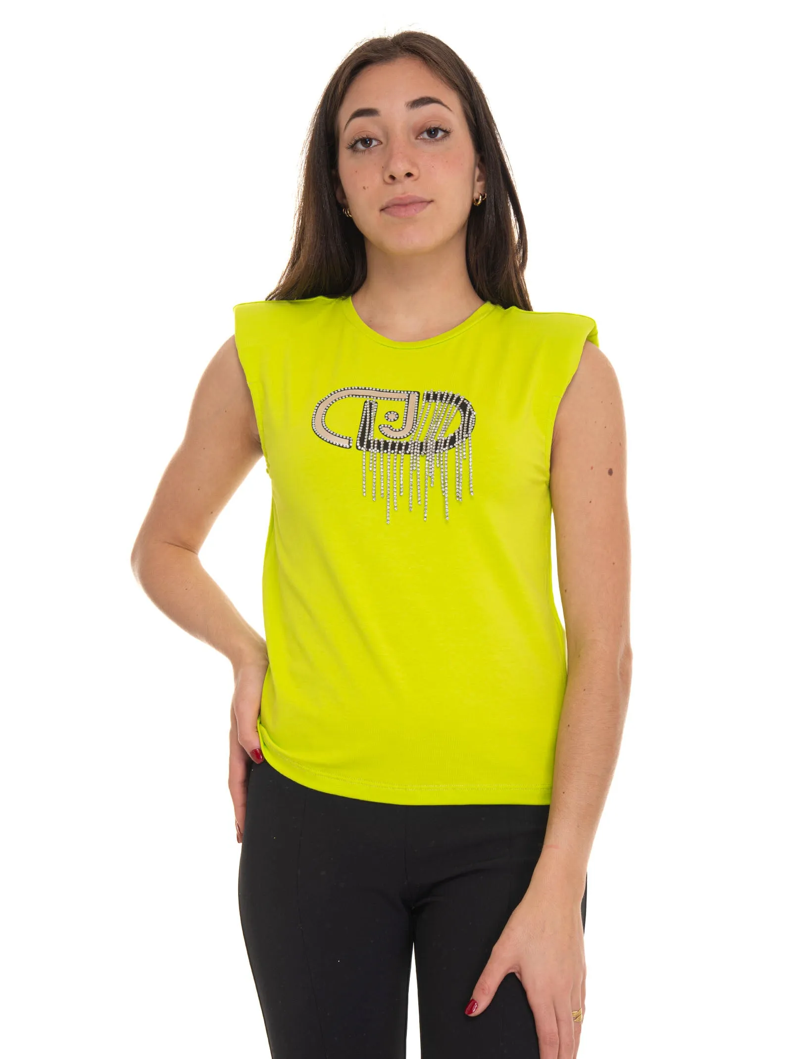 T-shirt Verde Liu Jo Donna