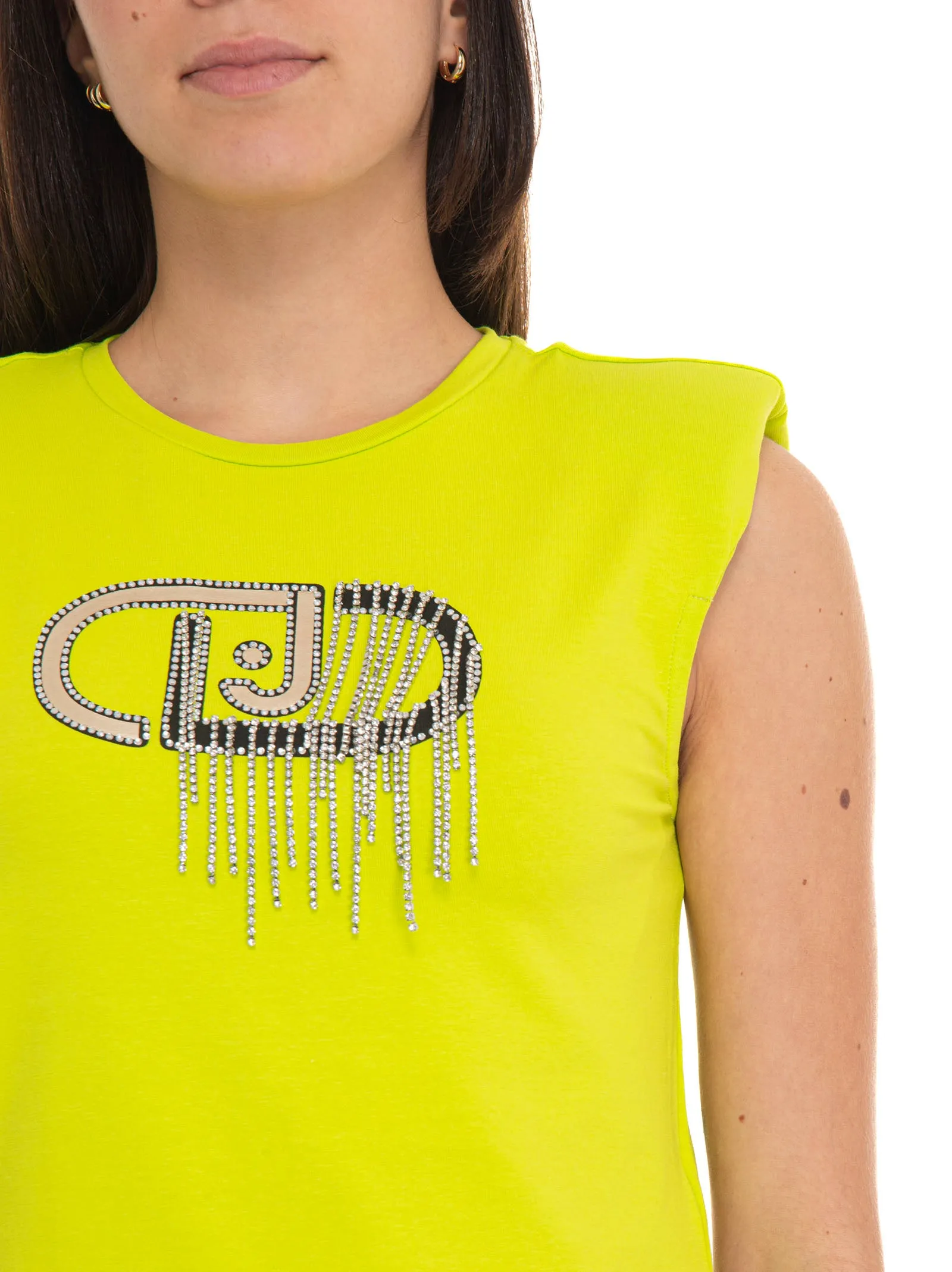 T-shirt Verde Liu Jo Donna