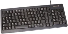 Tastiera Nero Cablato PS/2, USB CHERRY, QWERTY (UK) Compatta