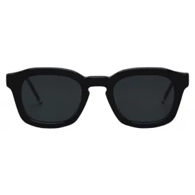 Thom Browne - Occhiali da Sole Rettangolare in Acetato - Nero - Thom Browne Eyewear