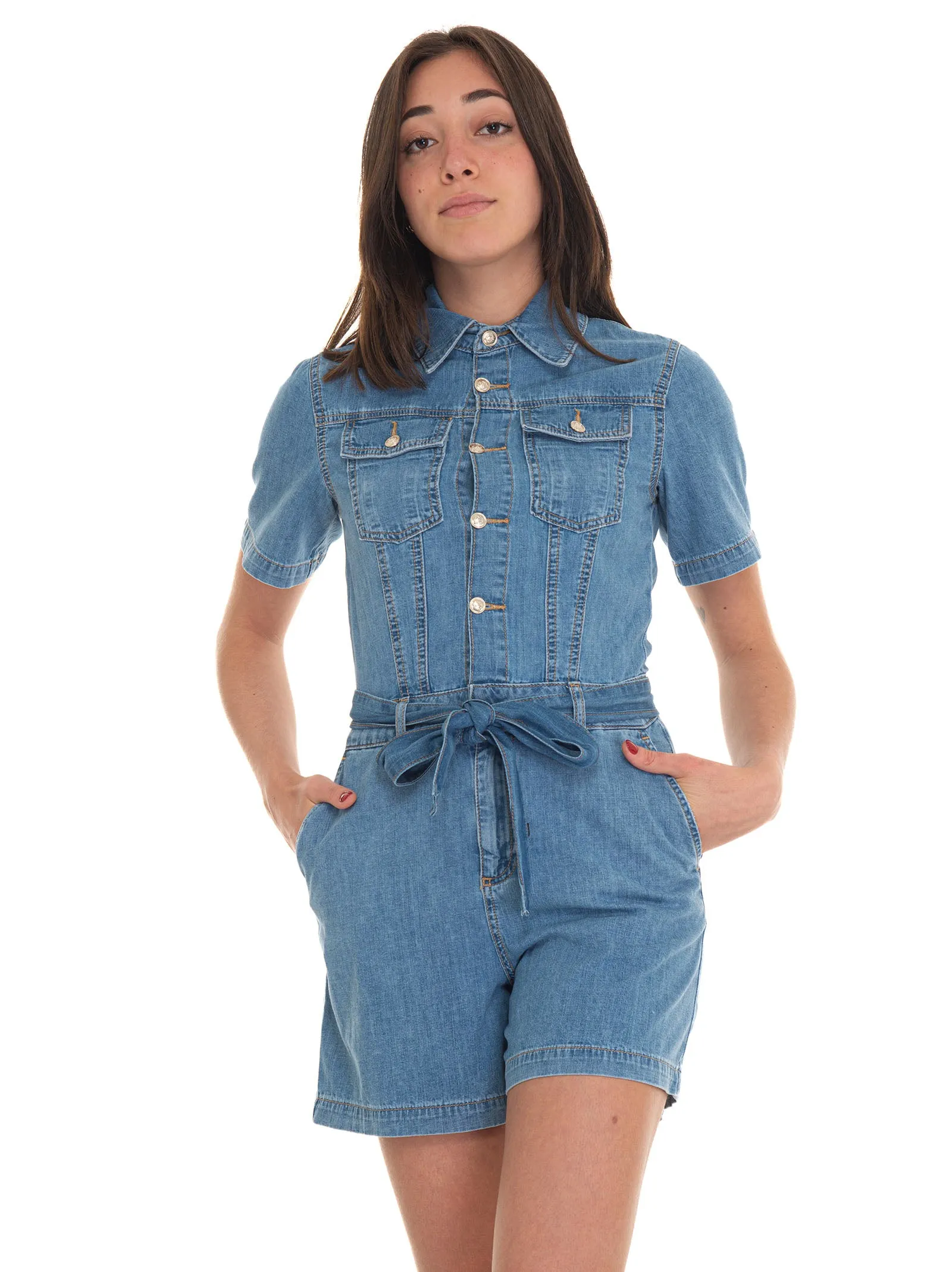 Tuta da donna Denim chiaro Liu Jo Donna
