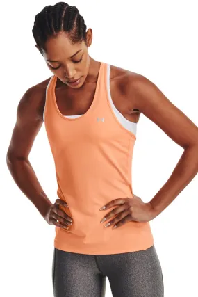 Under Armour - Canotta tecnica con dorso a vogatore in rete    