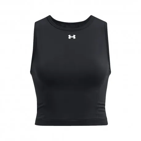 Under Armour Top Palestra Seamless Nero Donna