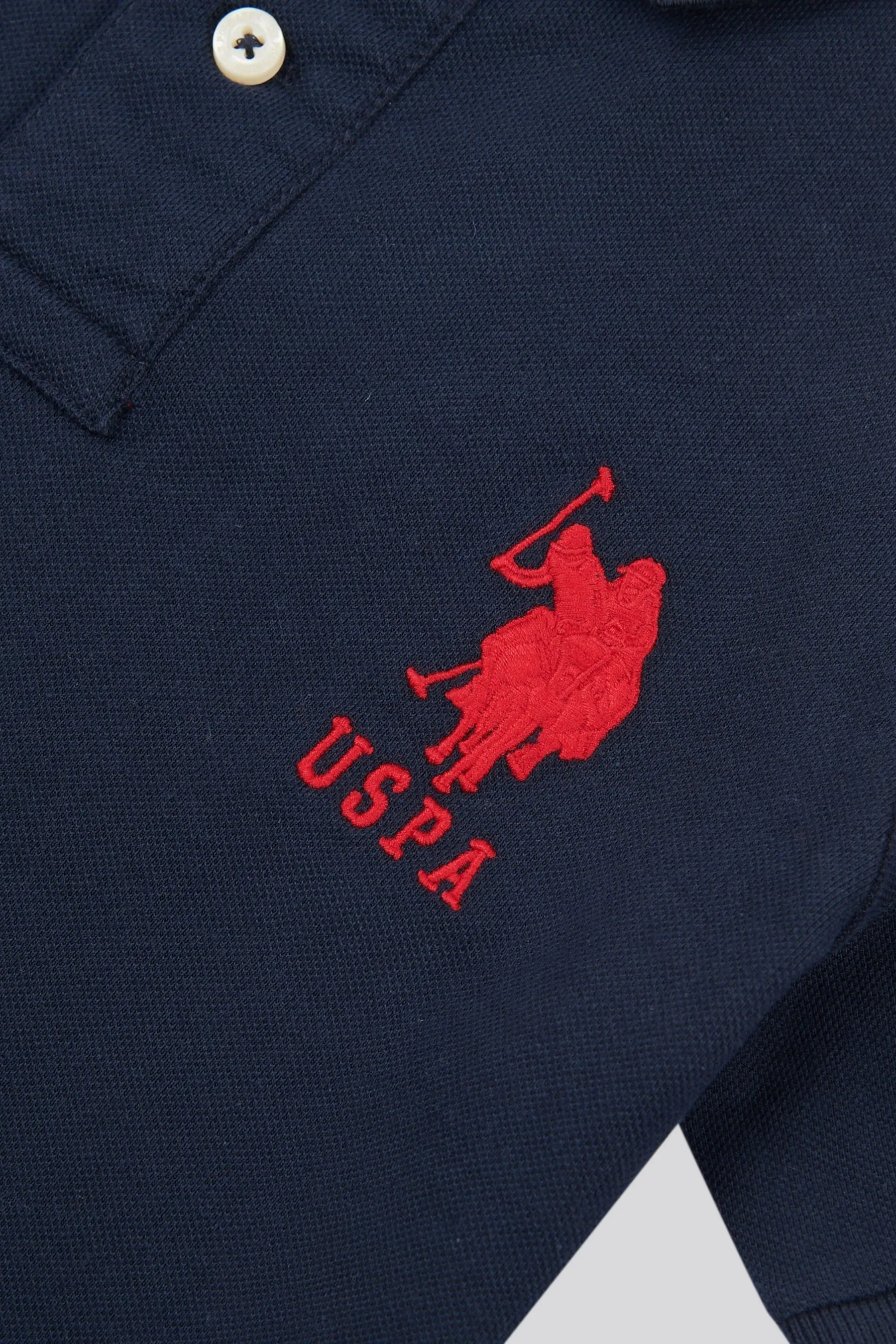 U.S. Polo Assn. Boys Player 3 Pique Polo Shirt    