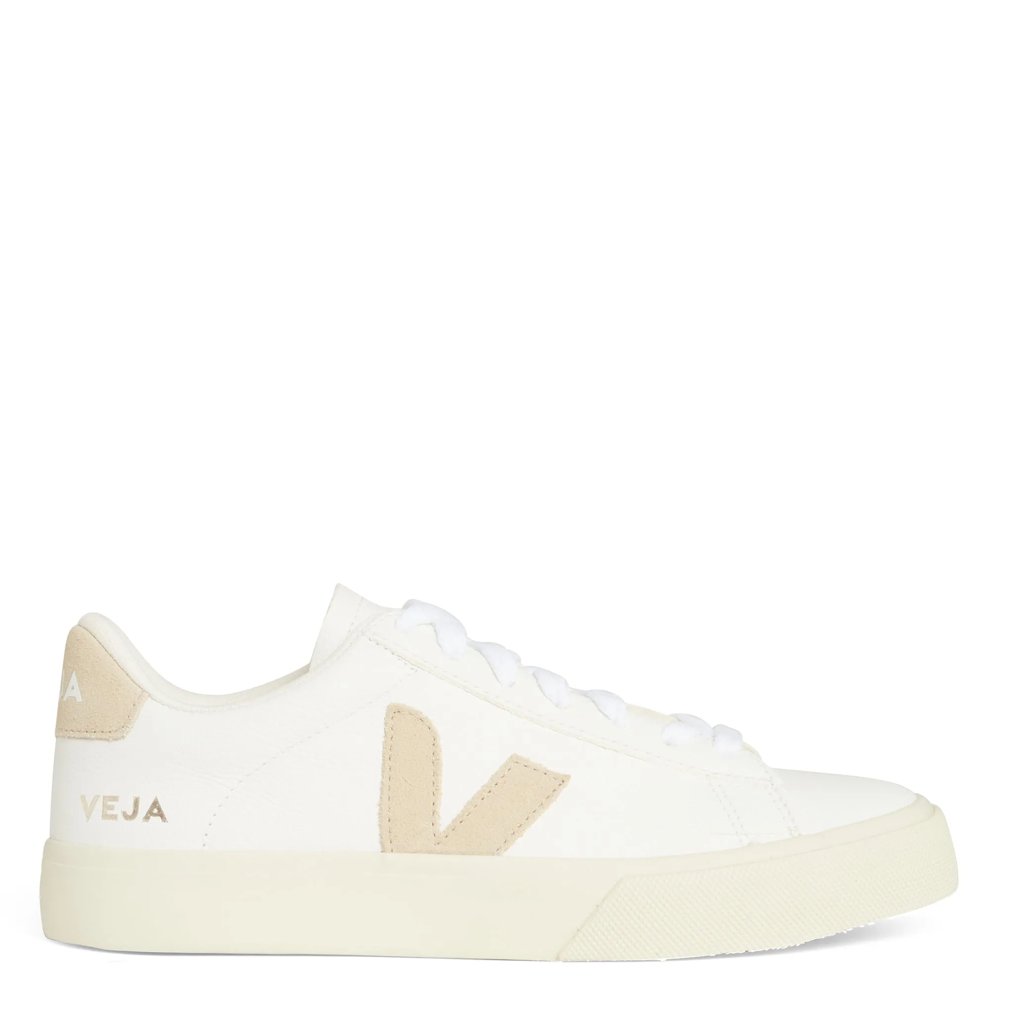 VEJA  Sneakers ''Chromefree'' in pelle bianca e beige