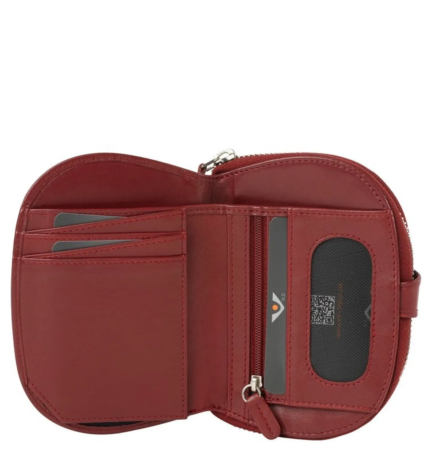 Voi Portafoglio Penny morbido in pelle 13 cm